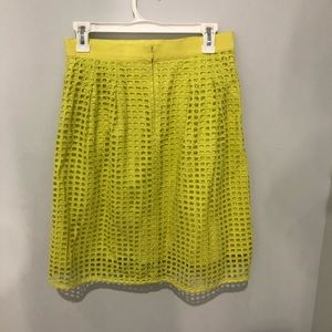 Loft Neon Eyelet Skirt size 4